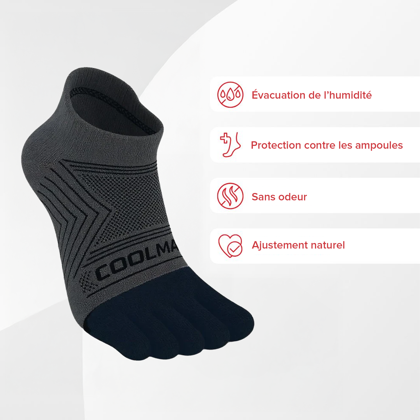Socquettes Coolmax Performance