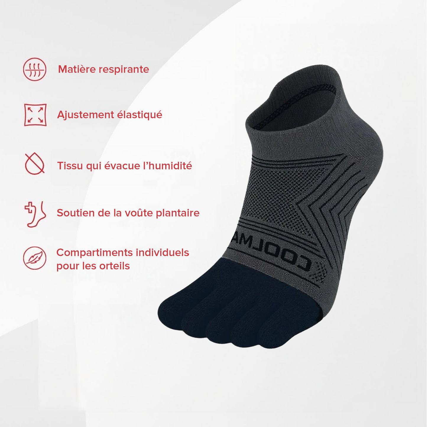 Socquettes Coolmax Performance