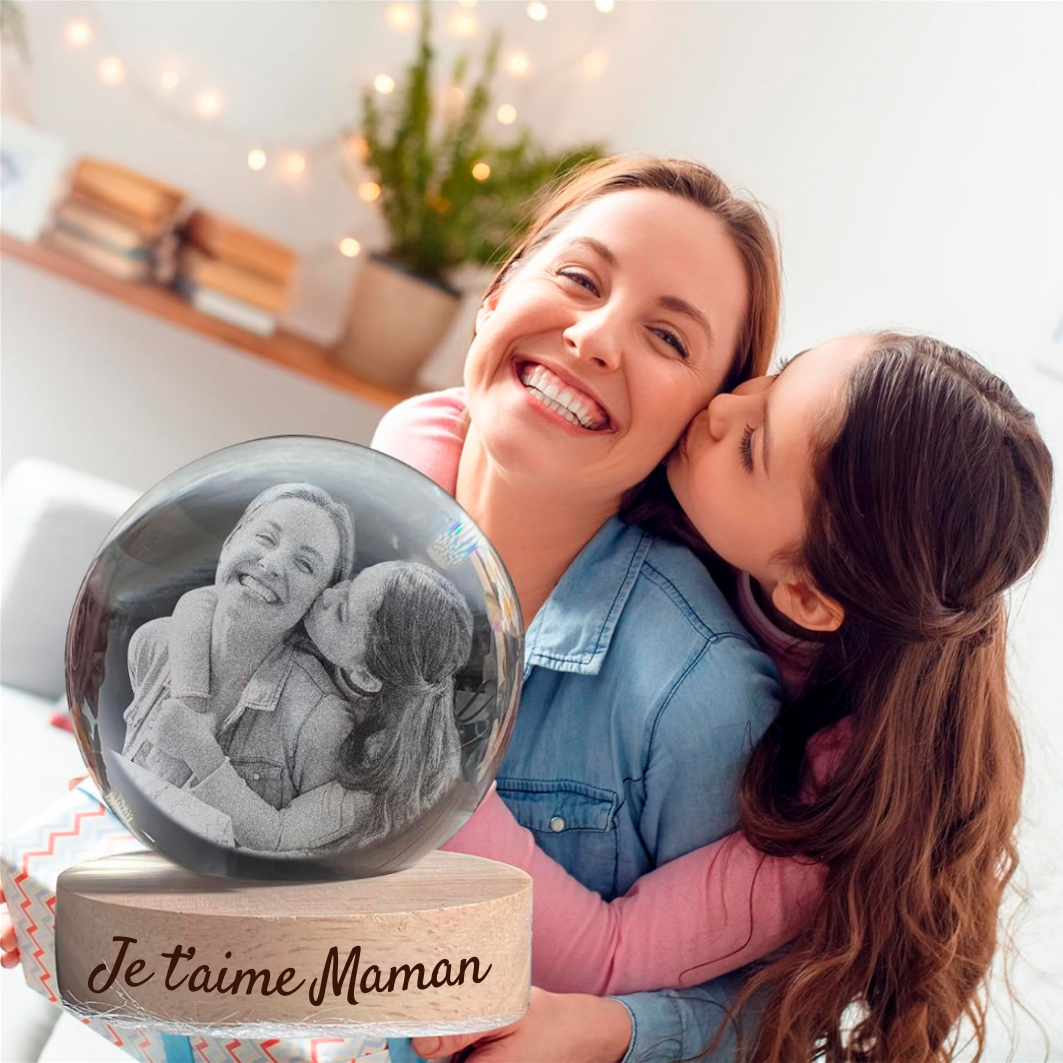 Memory Crystal™ avec Gravure Personnalisée