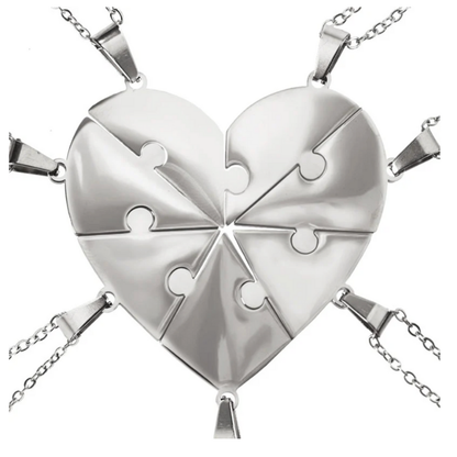 Liaison™ - Collier puzzle famille personnalisé