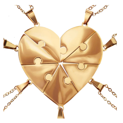 Liaison™ - Collier puzzle famille personnalisé