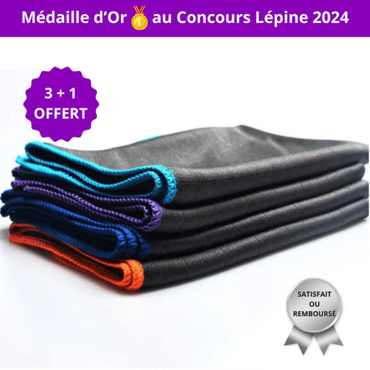 TopClean- Chiffon en Fibre de Carbone